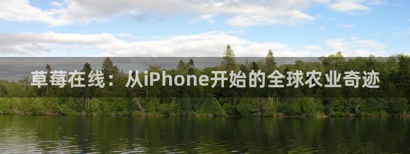 直播吧录像98篮球网：草莓在线：从iPhone开始的全球农业奇迹